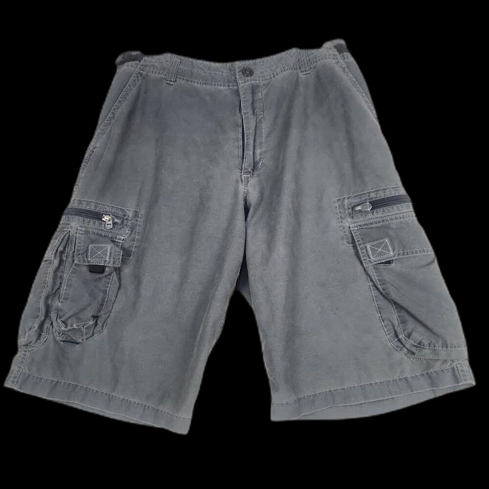 Kuhl Men's Gray 12" Cargo Shorts Size Medium Gorpcore Athleisure